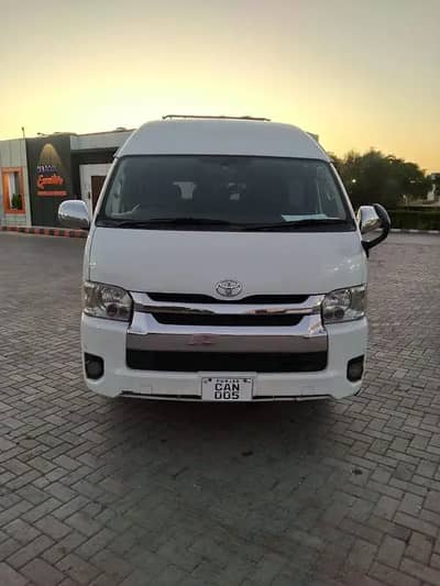 Toyota Hiace Grand Cabin For Rent - Car Rental Services available