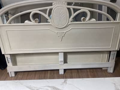 Bed complete set wooden