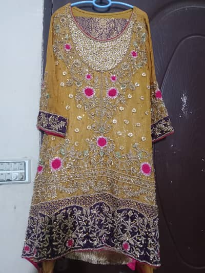 mehndi dress