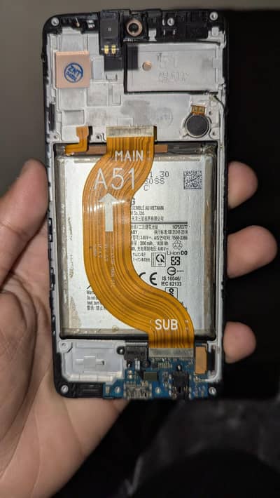 Samsung A51 parts for sale no board