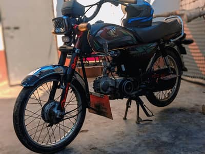 Honda CD 70 exchange possible with 125 or Pridor