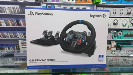 Logitech G29 Gaming Steering Wheel | PS4 / PS5 | Racing Wheel