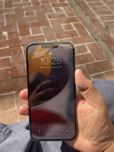 iPhone 13 promix only 2 days used non pta sim non active