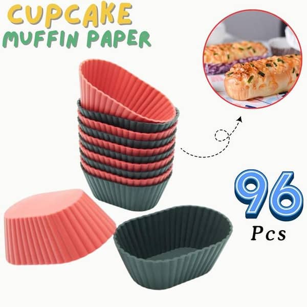 Disposable Oval Muffin Cupcake Liner Paper Liner Baking Cups Bakeware Baking
