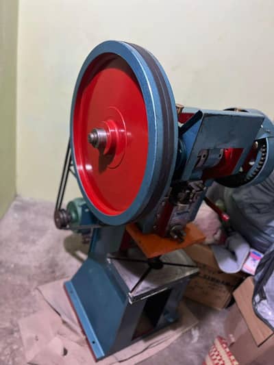 press machine shoes soap etc. .