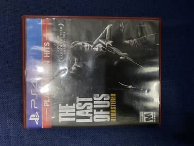LAST OF US REMASTERED (ps4)