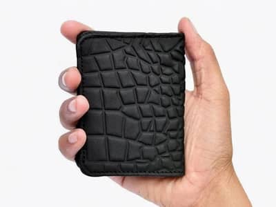 Mens Multicolour Leather Wallet 