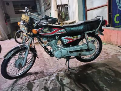 honda cg 125 2024 serial 86 hyderabad registered