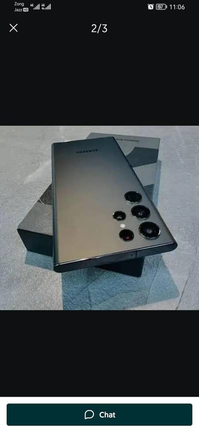 SAMSUNG S22 Ultra 12/256 dual physical sim with box non pta