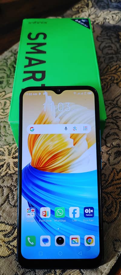 Infinix Smart6 (Complete Box accessories)