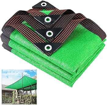 Green Net Shade available safe sun light