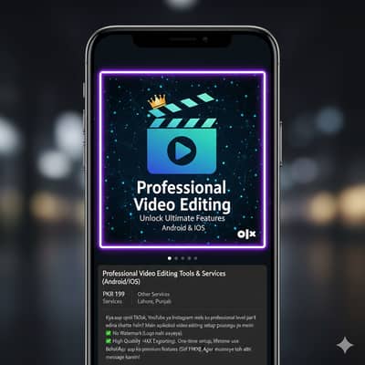 Professional Video Editing Tools & Services (Android/iOS)