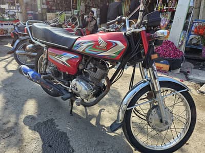 Honda CG-125 2023 Model For Sale Condition 10/9