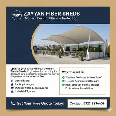 car shade/car parking shades/car tensile shades/car porch shade / shed