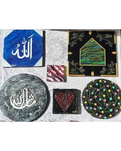 Painting - Handmade Painting Calligraphy Art -Acrylic painting - Sale