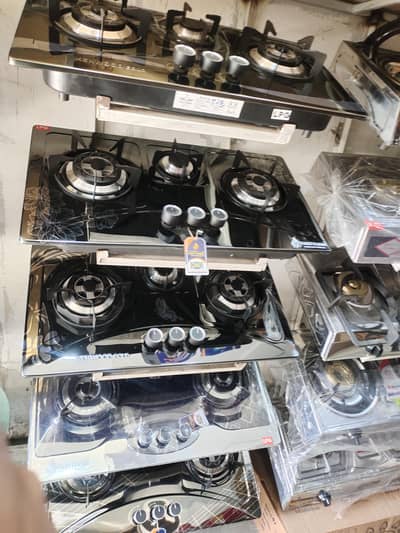 new auto pure steel hob Chula bhot hi acha our Munsab rate par