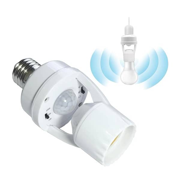 Smart Motion Sensor LED Bulb Holder | Motion Sensor Light | Automatic Light Control for Home, Hallway & Outdoor Use