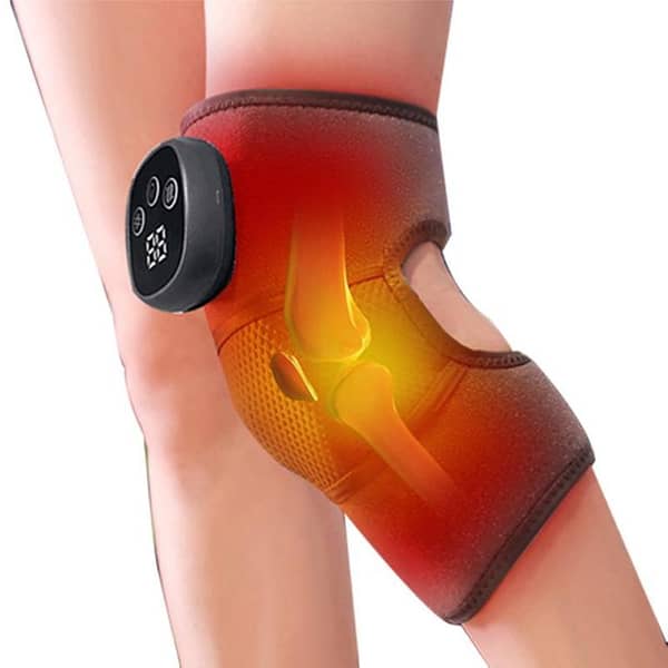 Smart Multifunction 3-in-1 Wireless Knee Massager with Heating, Vibration & Infrared Therapy