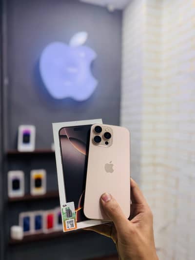 Iphone 16 pro max 256 Gb approved 99% health with box