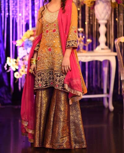 mehndi dress