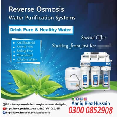 Domestic Water Filter / Water Filter / Ro Water Filter / Ro Purifier