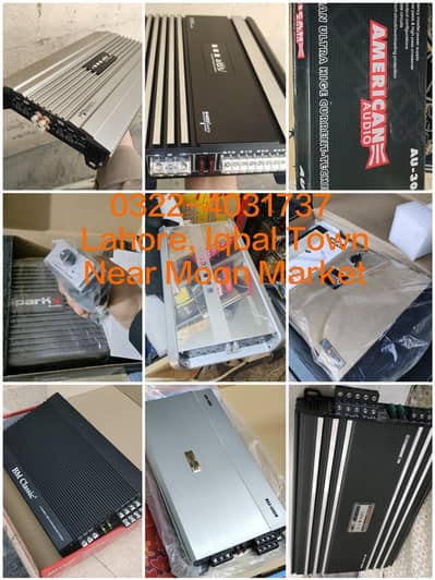 Branded amplifier subwoofer woofer speaker Basstube etc. . . Read ad