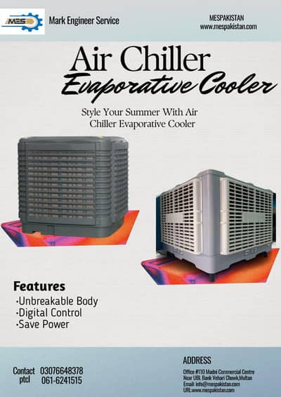 Air Chiller Cooler Evaporator
