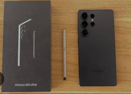 samaung s25 ultra official pta approved  black color