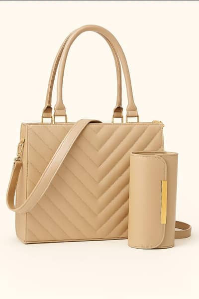 Quilted Tote 2 pecs set
