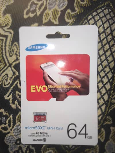 “Samsung 64GB Micro SD Card – Fast & Reliable