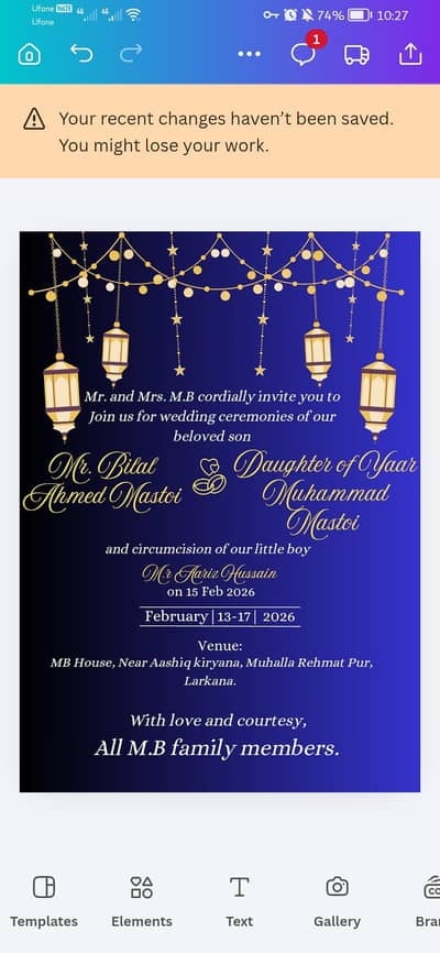 invitaion cards and wedding cards, graphics designing