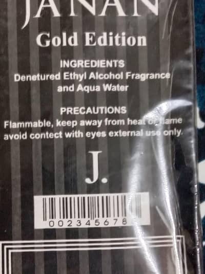 Janan Golden Edition Perfume -Original | Long Lasting|