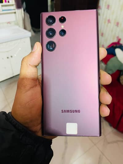 samsung s22 ultra 12+256 dual Sim c approved  good battery timing