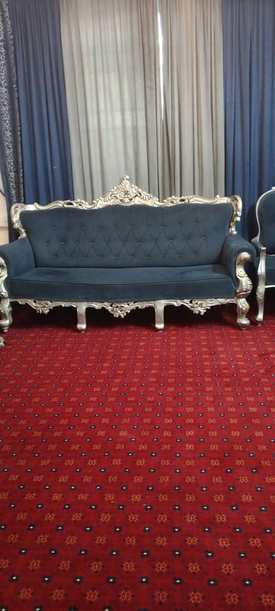 Sofa 3 Seater | 1 Dewan | 2 Chairs | 1 Table