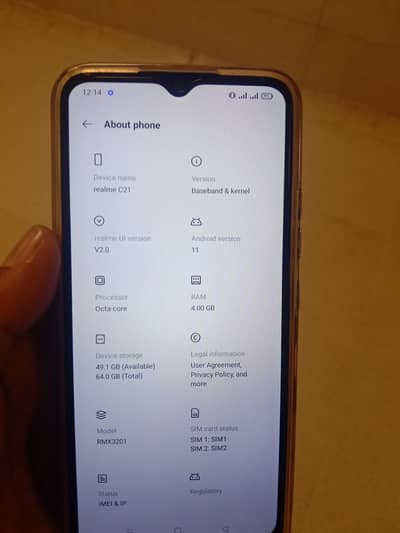 Excellent lush 10/10 Realme 1 hand used