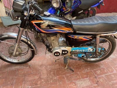 Honda cg125 2018 model  open latter ha