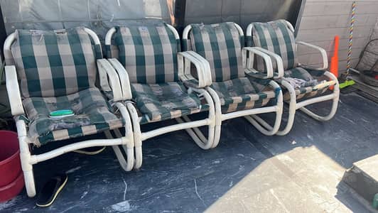 Garden chairs urgent for sale