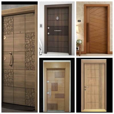 Fiber doors Wood doors PVc Doors Panal Doors malasian Ash white doors