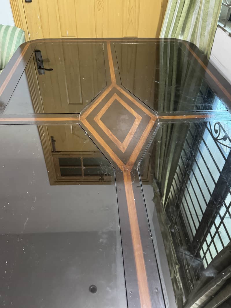 Dining Table with 6 dining chairs 16