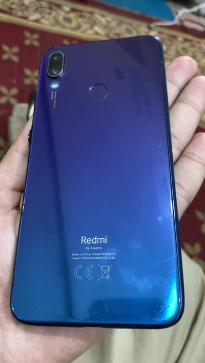 Redmi note 7 pta Approved 4/64gb description dekli ghour se
