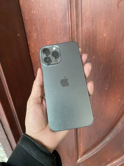 Iphone 13 pro max 128gb waterpack jv black color fix rate