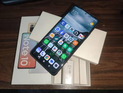 Redmi note 10 pro 8+5/128 Official PTA approved