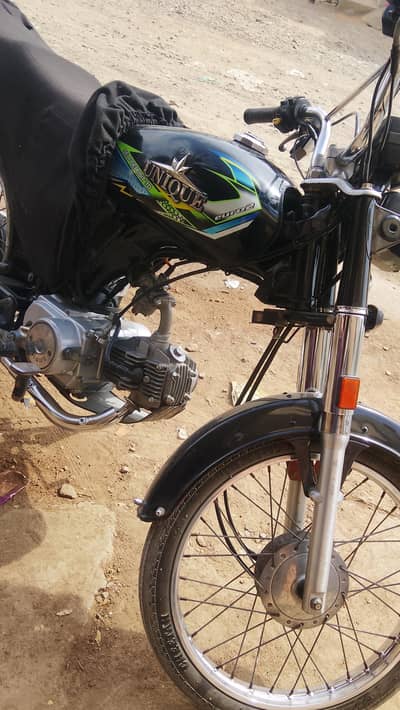 Unique bike black color