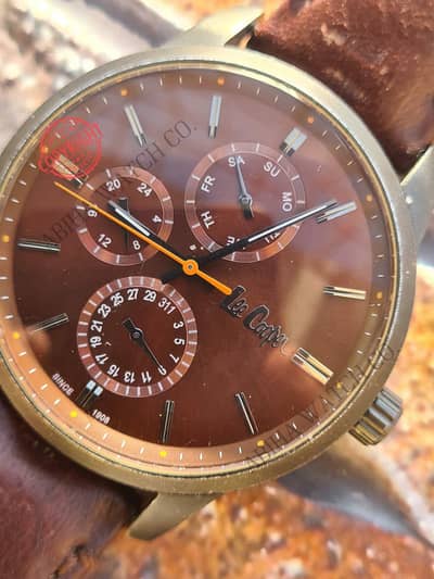 Lee Cooper 44mm mens, Multifunction watch for Men LC06675042.