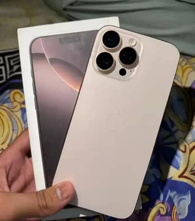 16 pro max l 256gb l 100% battery l non pta l with box