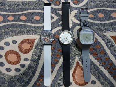 3 men's watches