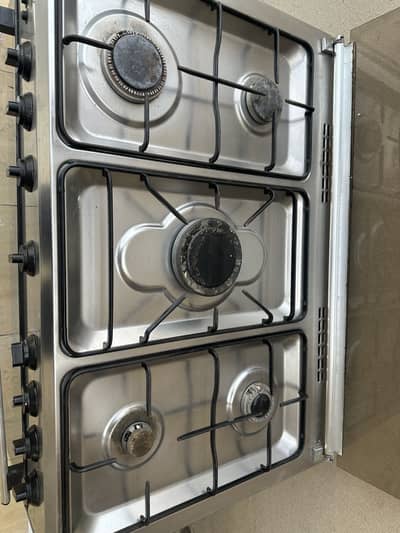 Glam Gas Oven|Made in Italy|Imported from Saudi Arabia|Stainless Steel