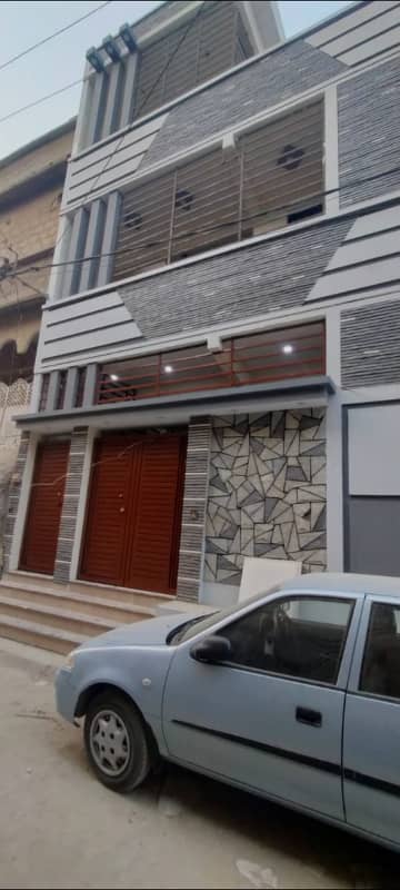 North karachi sector 5M 80 Gaz G+1 New 0 metar lees house