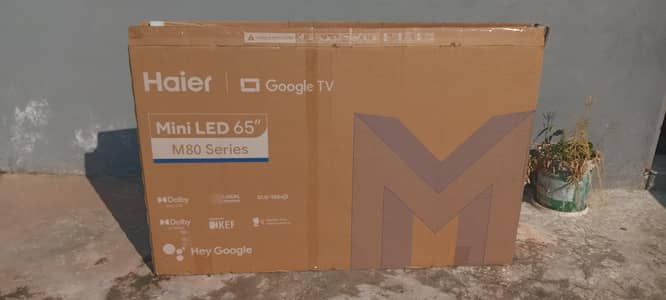 Haier Mini LED 65" M80 Series for urgent sale