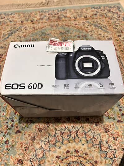 Urgent Sale – Canon EOS 60D DSLR | 18-55mm + 50mm Lens | Full Kit